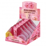 Натуральное мыло ручной работы Розовый сад